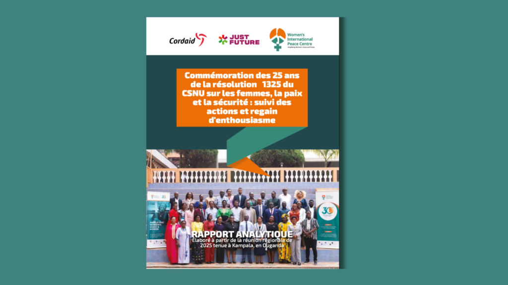 Commémoration des 25 Ans de la Résolution 1325 du CSNU sur les Femmes, la Paix et la Sécurité